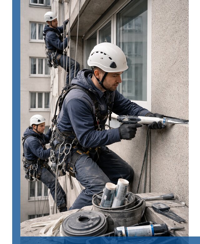 Герметизация швов лоджии в Лысьве профессионально и надежно