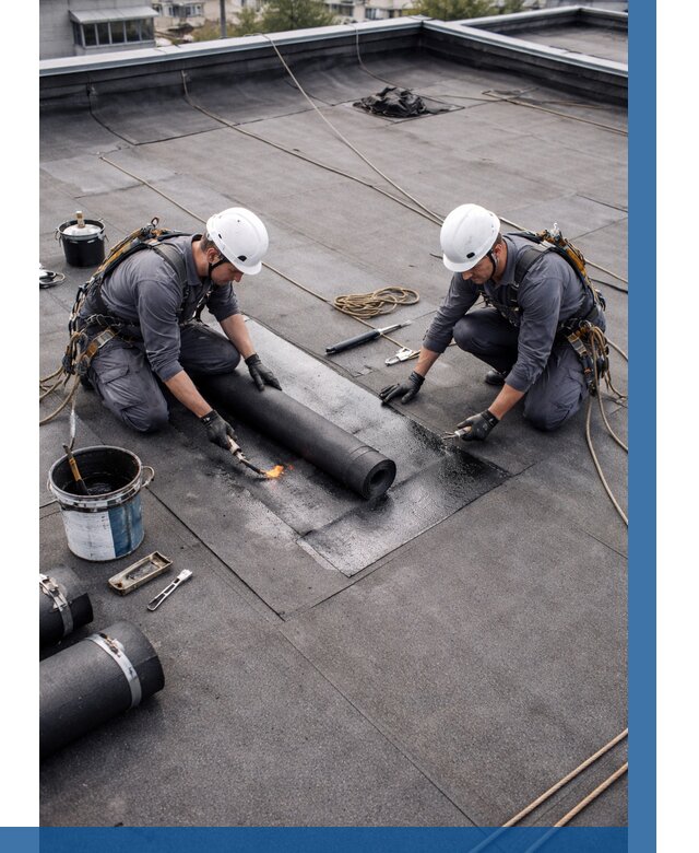 Ремонт мягкой кровли под ключ в Лысьве от 718 р. | ВЫСОТНИК-Лсь