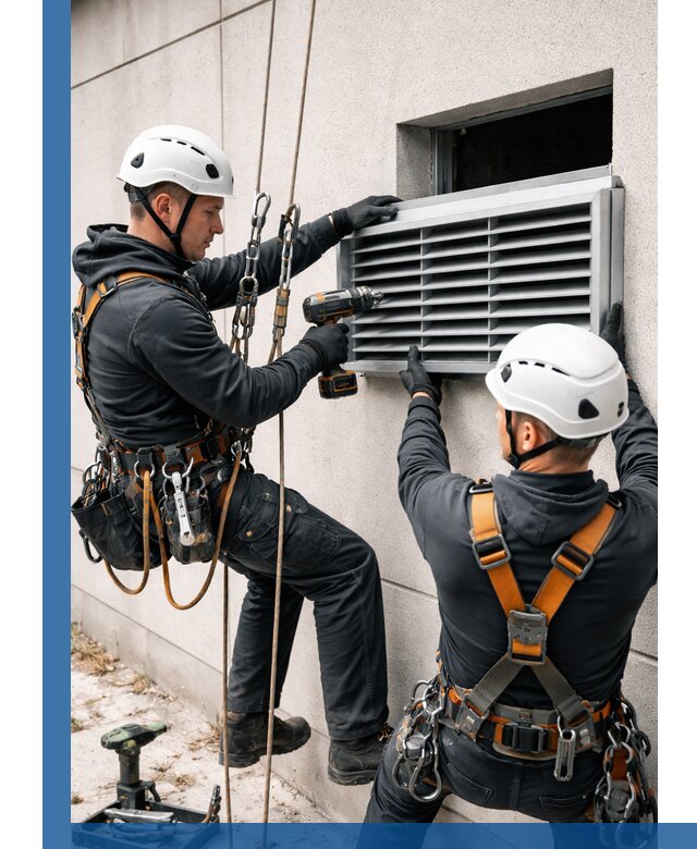 Монтаж вентиляционных решеток в Лысьве профессиональный сервис