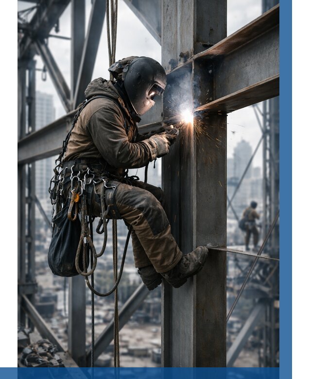 Высотные сварочные работы в Лысьве от 3590 р. | ВЫСОТНИК-Лсь