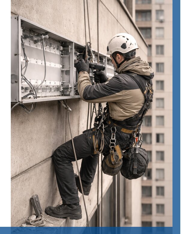 Ремонт вывески на высоте в Лысьве от 4616 р. | ВЫСОТНИК-Лсь