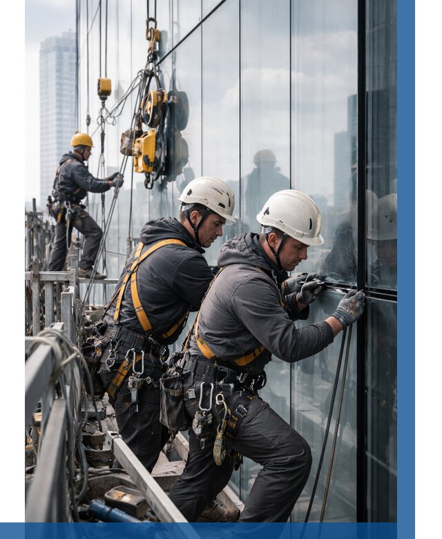 Структурное остекление фасадов в Лысьве от 9744 р. | ВЫСОТНИК-Лсь