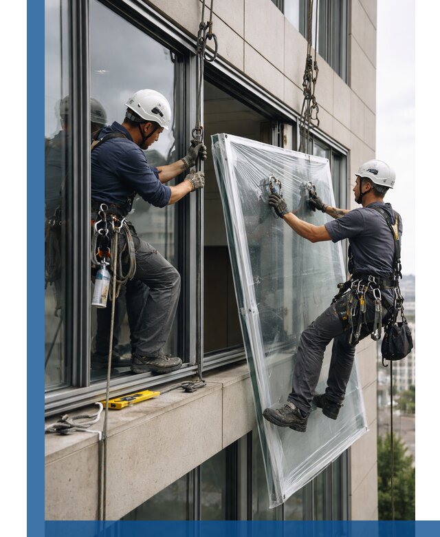Профессиональная замена стекла в витраже в Лысьве с гарантией