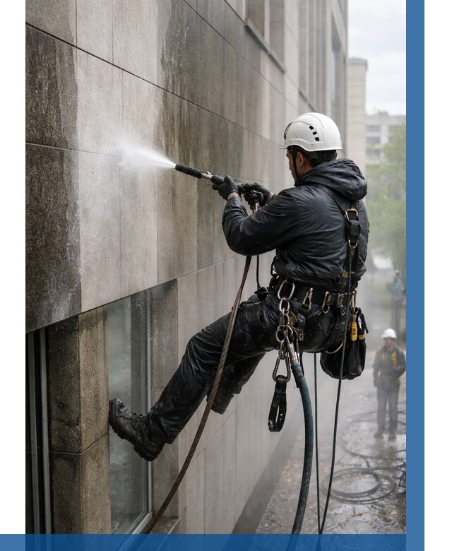 Гидроструйная очистка поверхностей в Лысьве от 872 р. | ВЫСОТНИК-Лсь