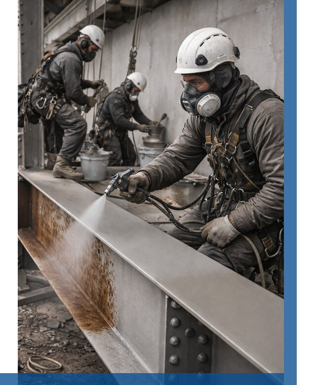 Антикоррозионная покраска металла в Лысьве от 718 р. | ВЫСОТНИК-Лсь