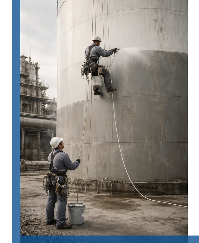 Покраска стальных резервуаров и емкостей в Лысьве профессионально