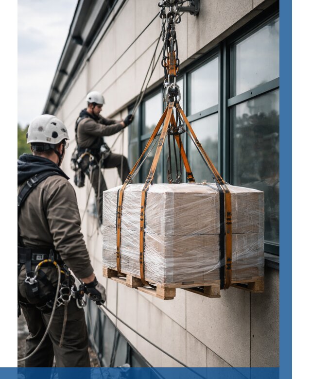 Подъем груза на высоту в Лысьве от 3077 р. | ВЫСОТНИК-Лсь