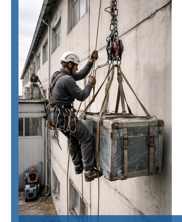 Подъем грузов на высоту в Лысьве для промышленных объектов