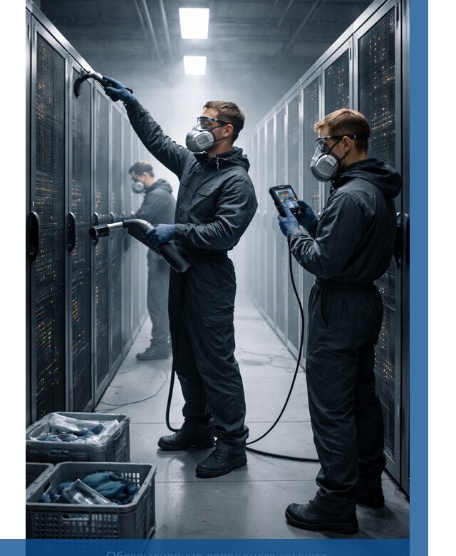 Обеспыливание серверной комнаты в Лысьве от 4616 р. | ВЫСОТНИК-Лсь