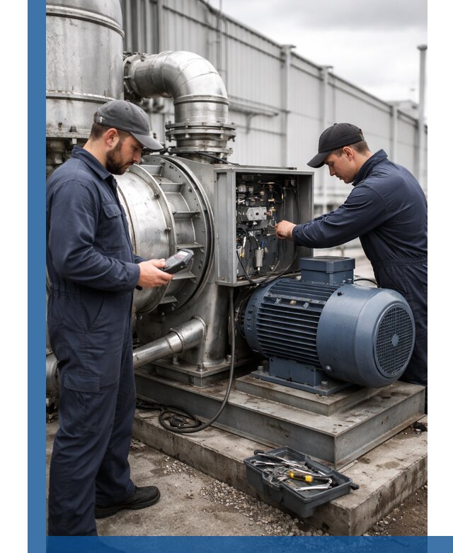 Техническое обслуживание промышленного оборудования в Лысьве