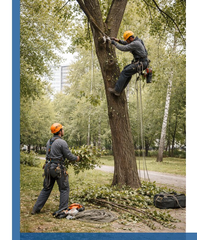 Санитарная обрезка деревьев в Лысьве, профессионально и безопасно