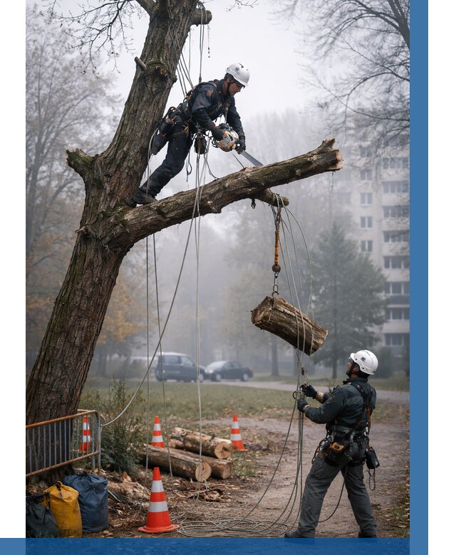 Удаление аварийных деревьев в Лысьве от 15386 р. | ВЫСОТНИК-Лсь